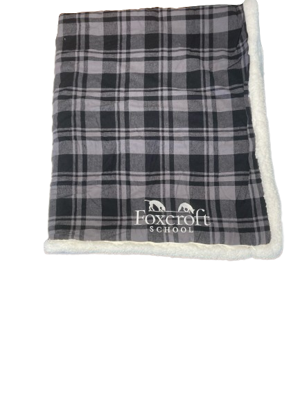 CH Grey Plaid Blanket