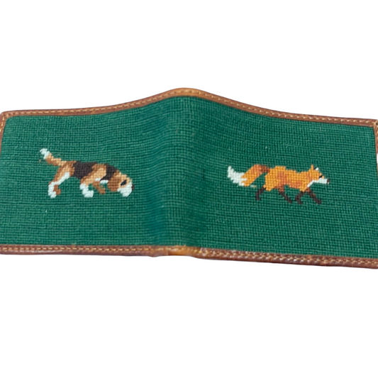 S&B Wallet w/Fox and Hound