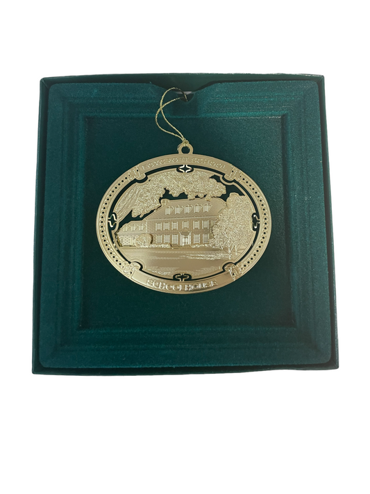 Alumnae Schoolhouse Christmas Ornament