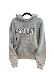 Champion Heather Gray Foxcroft Patch Hoodie