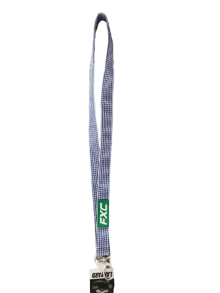 Lanyard Navy w/ Green FXC