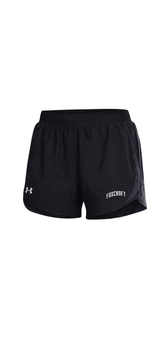 UA Black Fly By Shorts